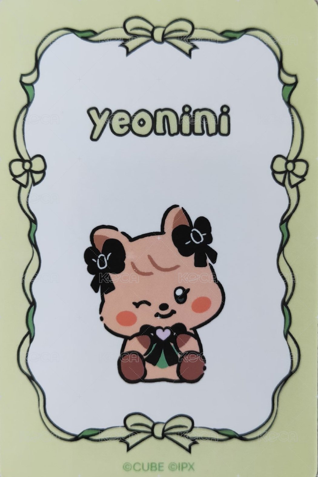 lf minini 快閃店 隨機卡  背面