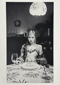 -R- 明信片 餐桌肉