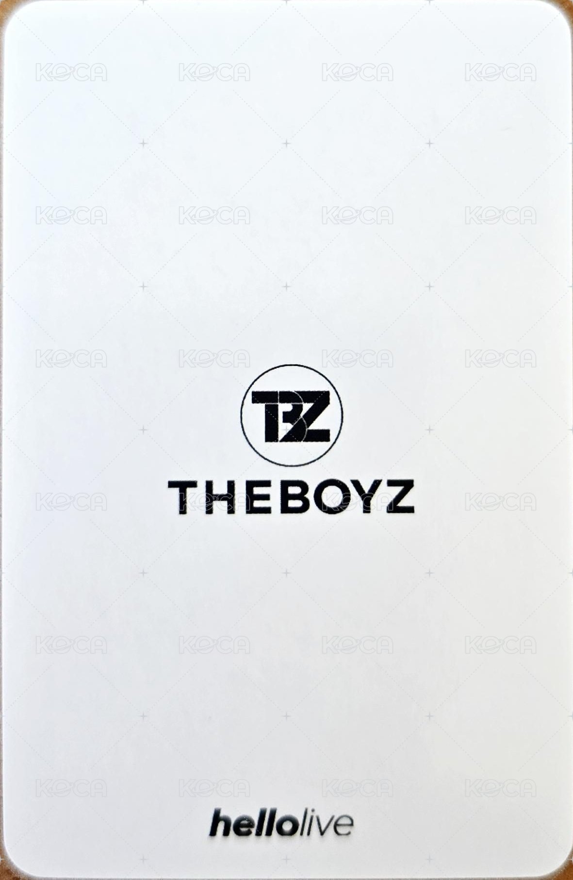 PHANTASY Pt.3 Love Letter hl 特典卡 唇環+眼鏡ver. 背面