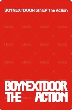 The Action 塔店 預售 特典卡 官拍 背面