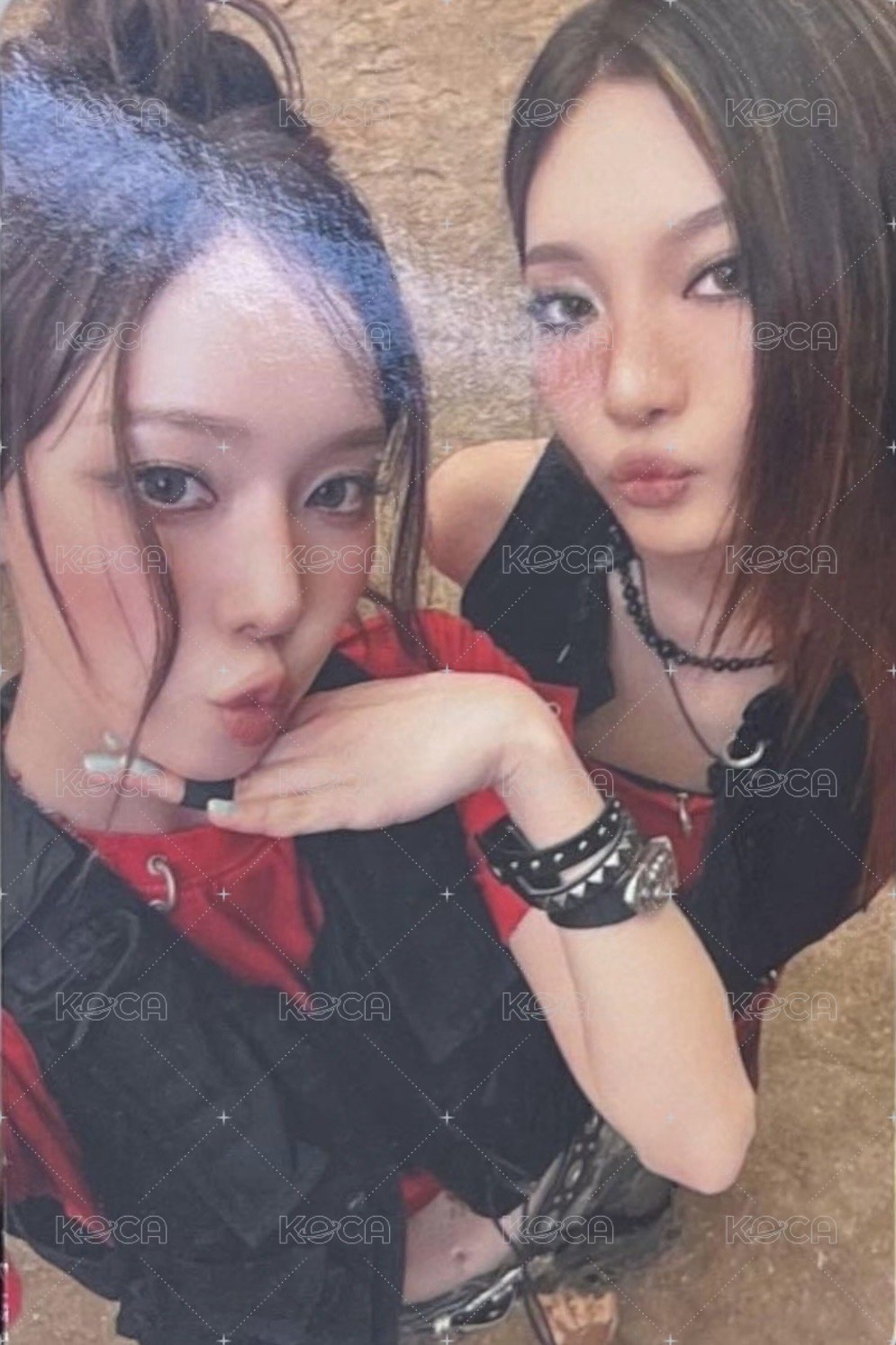 Dirty Work 華納 戒指專 特典卡 冬寧雙人卡 正面