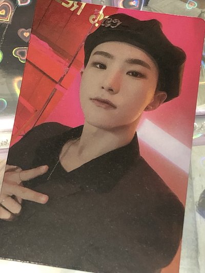 seventeen 迷你9 克拉盤隨機小卡（95&96 line)