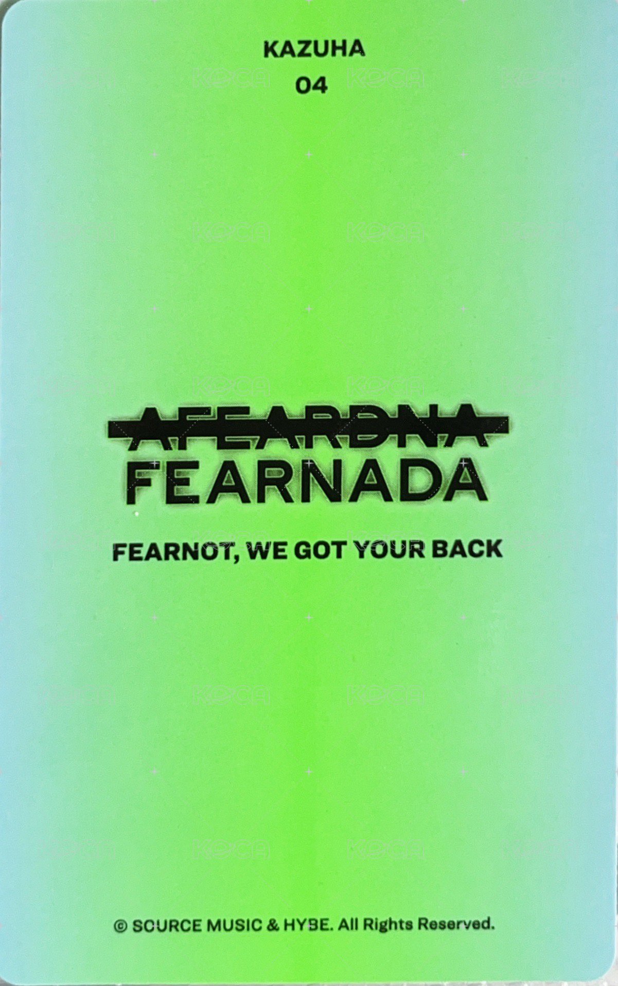 24‘fm 隨機卡  背面