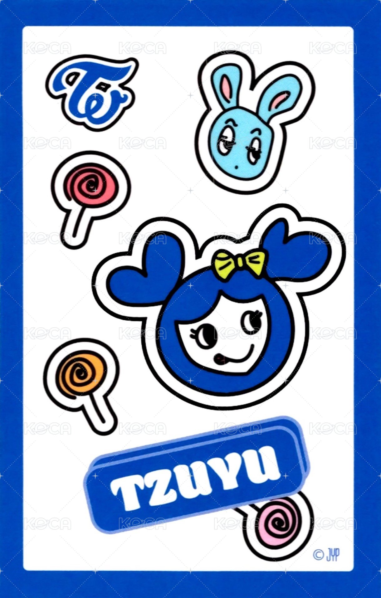 六巡 JYP JAPAN 滿額卡  背面