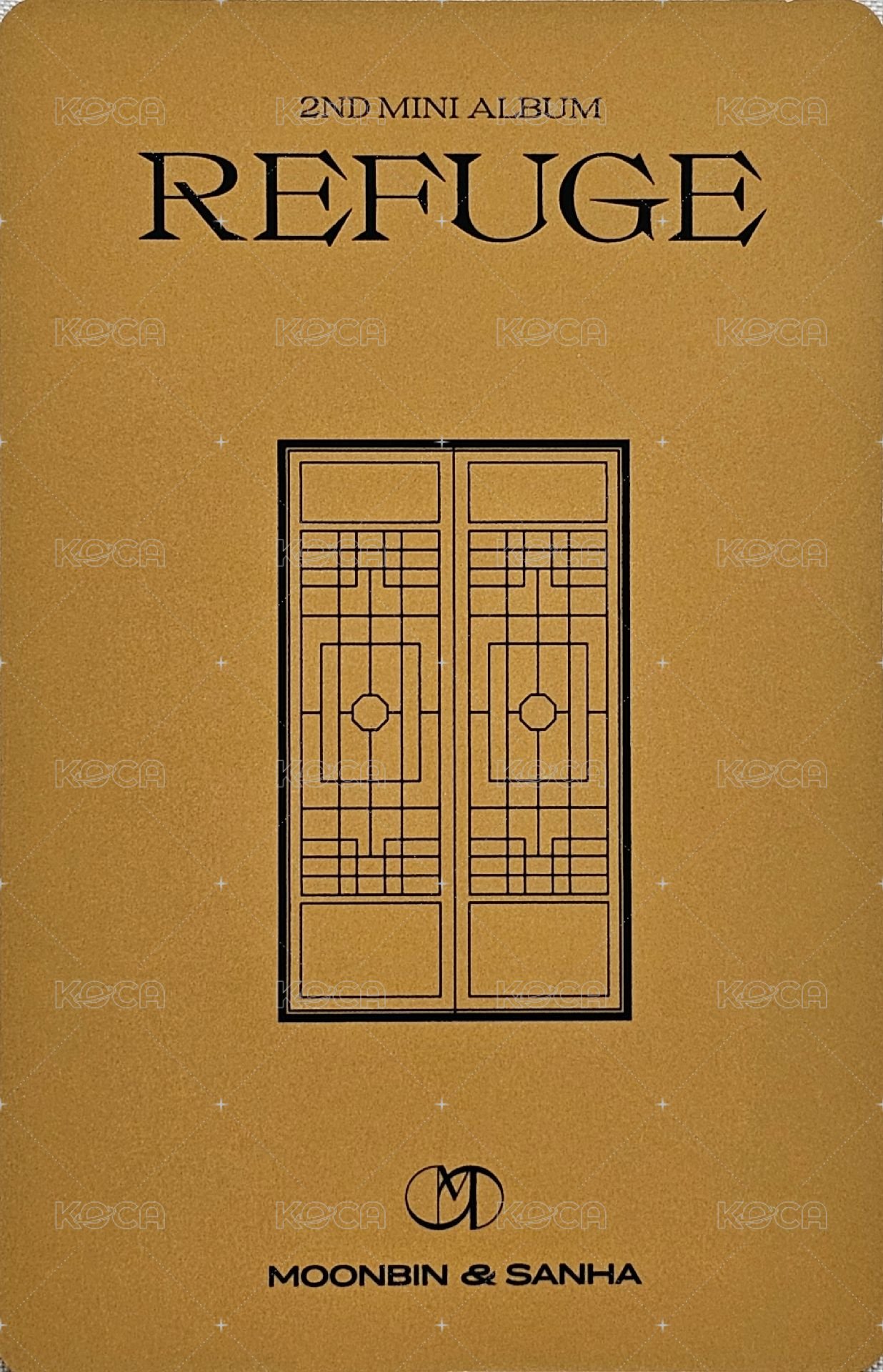 花生迷二 專輯卡 The East ver. 背面