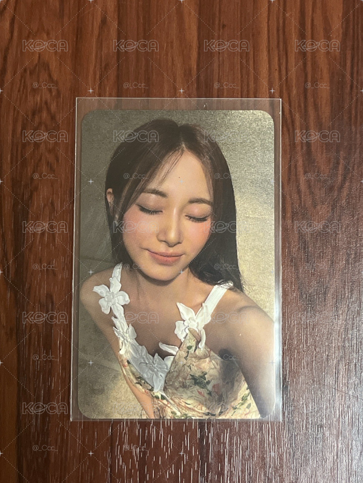 子瑜 特典卡