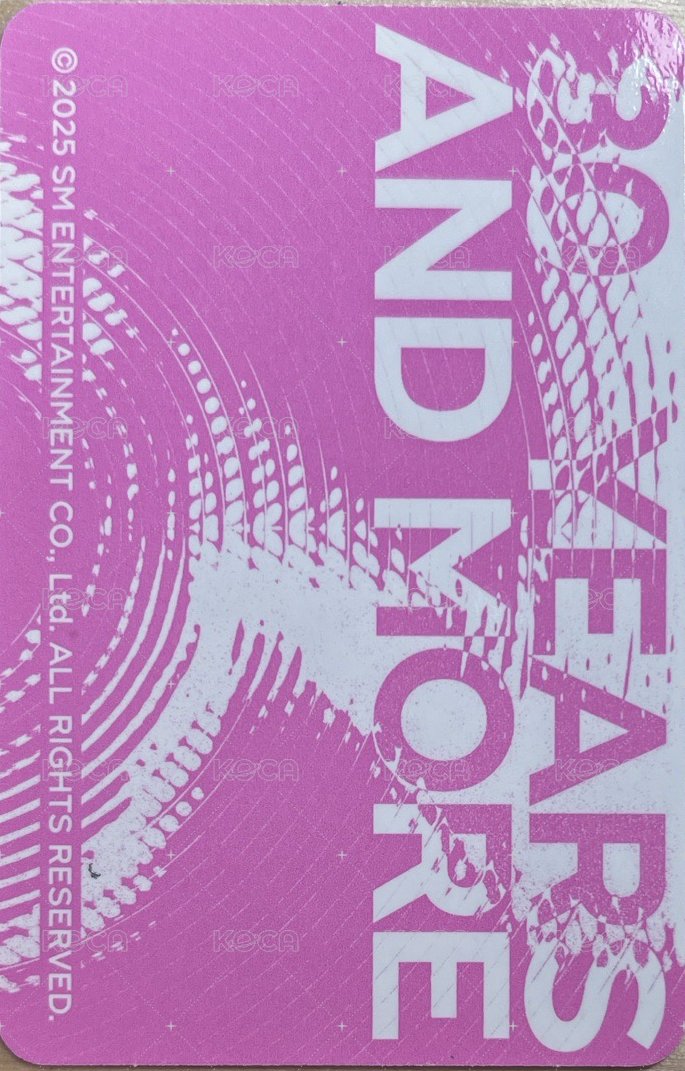 25SMT&30th 隨機卡 刮刮卡 背面