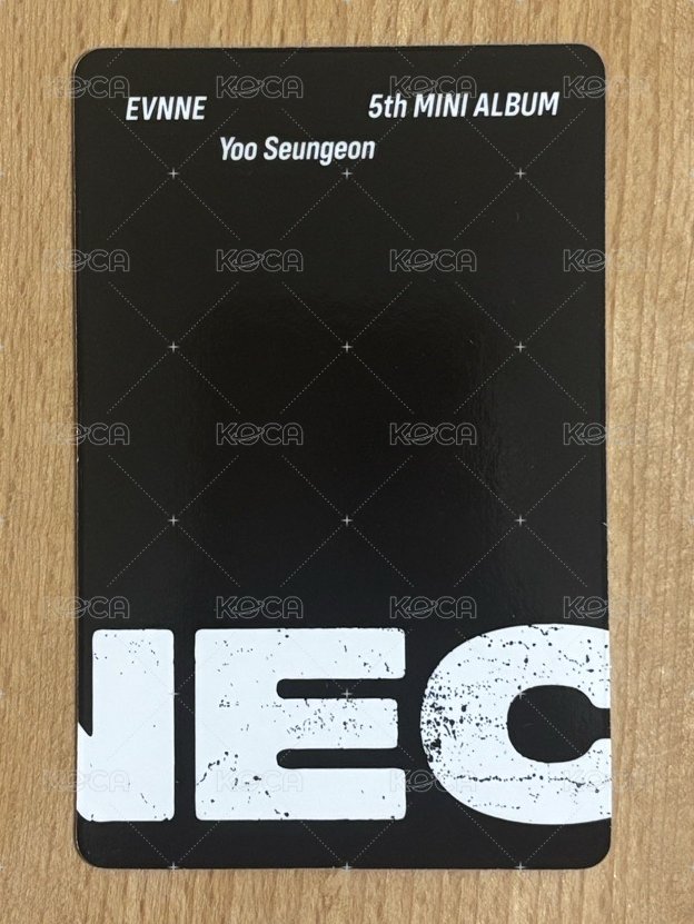 迷五 專輯卡  背面