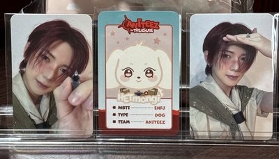 Hetmongi豆豆眼+嘿萌伊卡+滿額卡2張