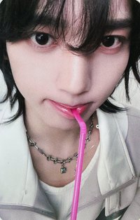 正規一 Plus Chat 特典卡 吸管 ver.