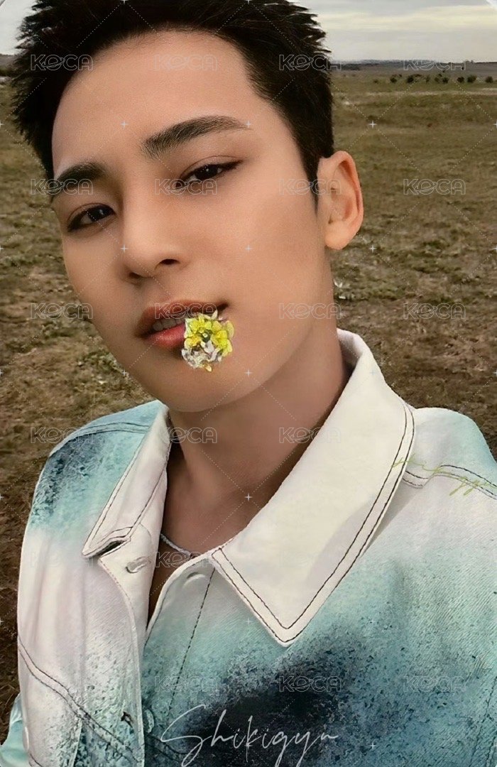 MINI11 yzy 4.0 特典卡 咬花奎 正面