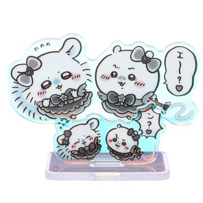 <現貨>黑魔法壓克力立牌 桃桃&兔兔