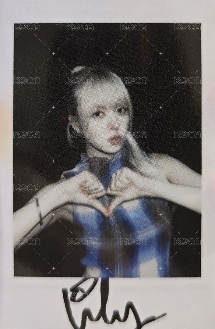 正規一 am 1.0 幸運卡 拍立得 正面