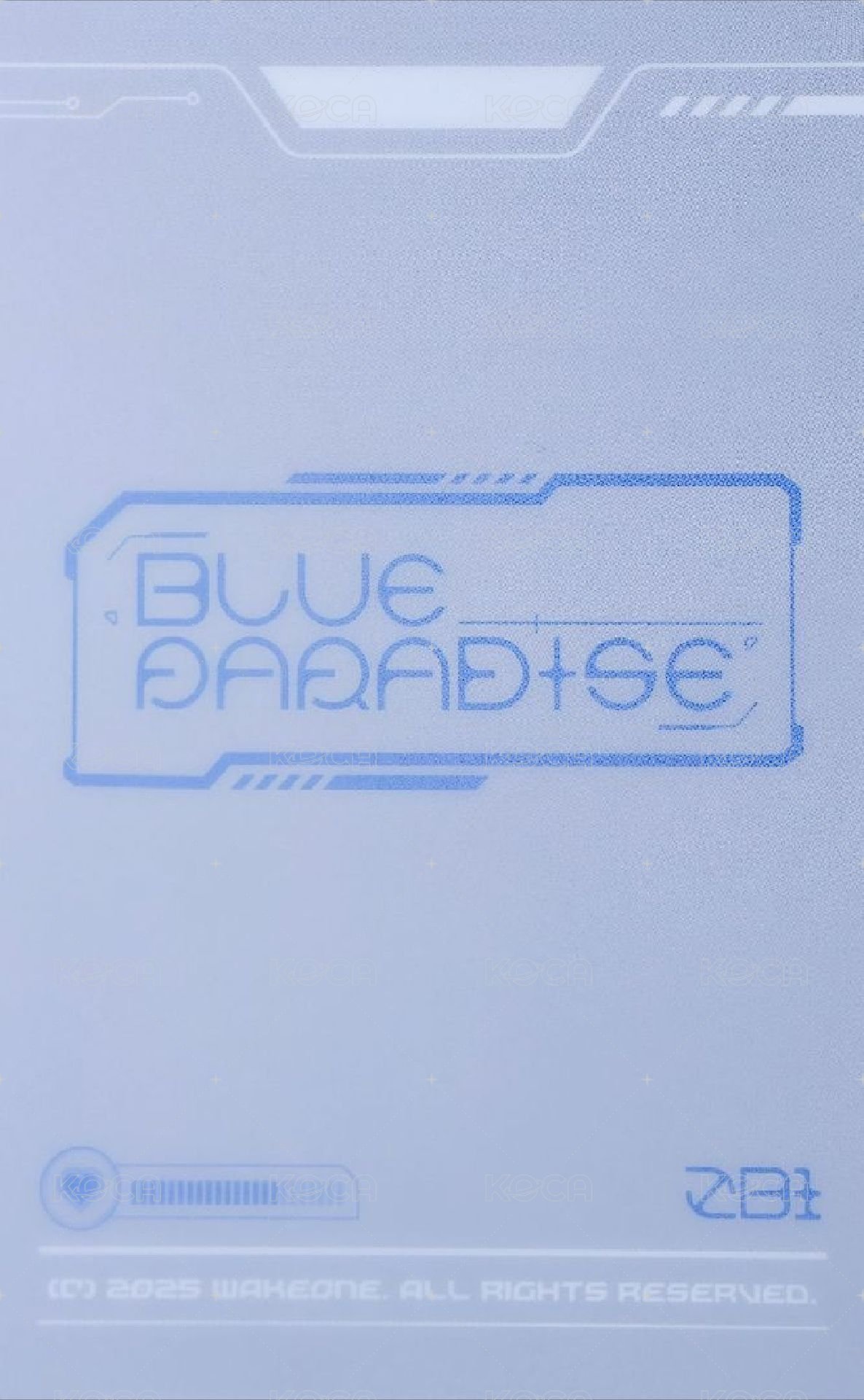 迷五快閃 滿額卡 韓國第一週 背面