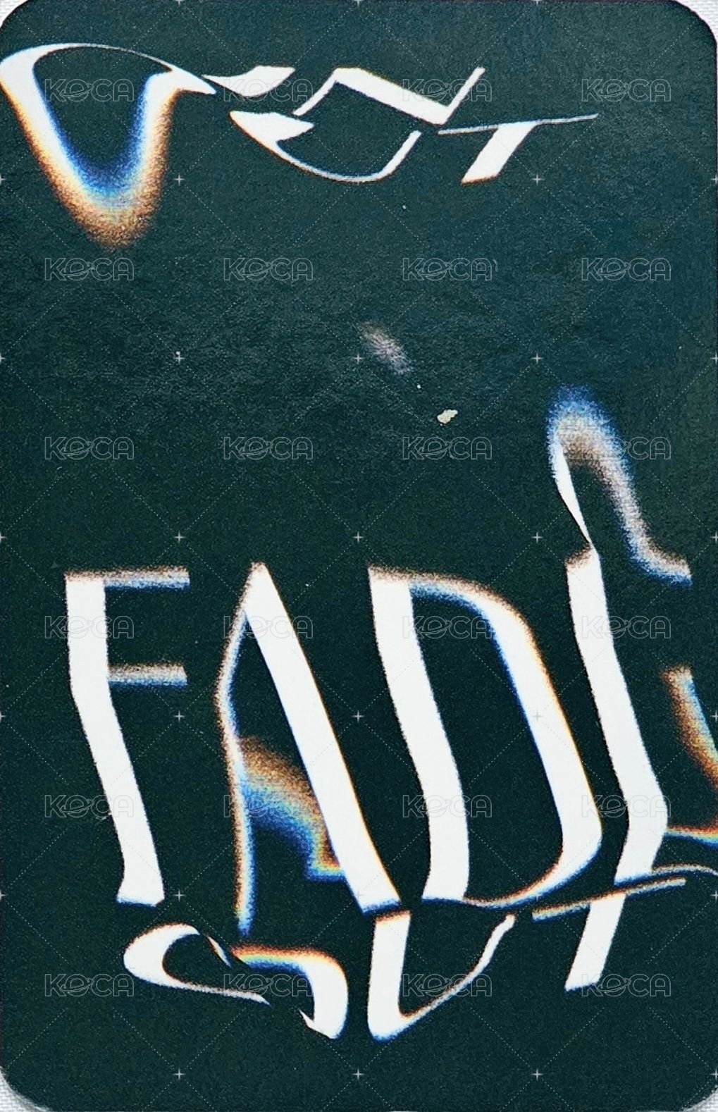 花生迷一 專輯卡 OUT ver. 背面