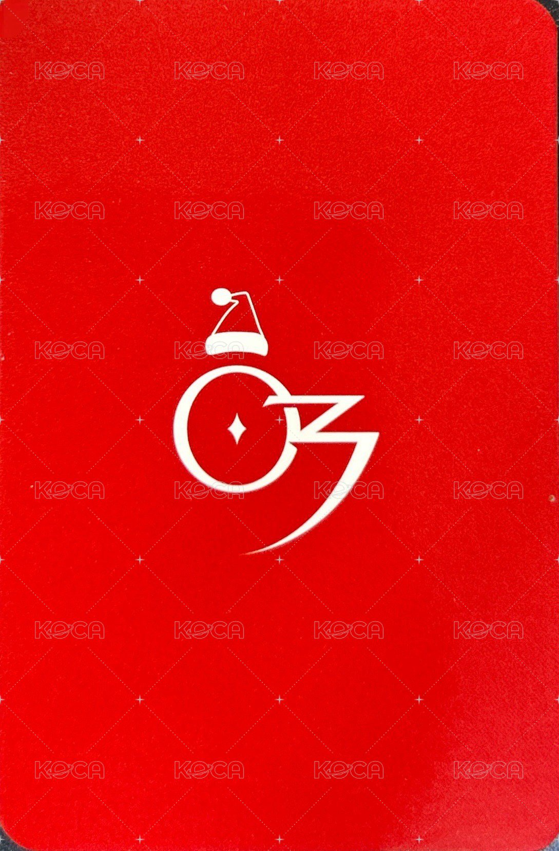 聖誕派對 隨機卡  背面