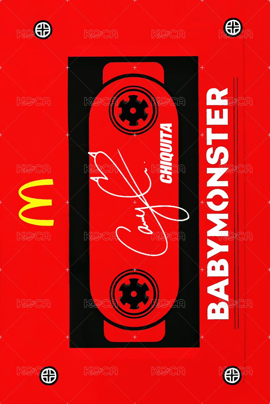 代言卡 香港麥當勞1.0 背面