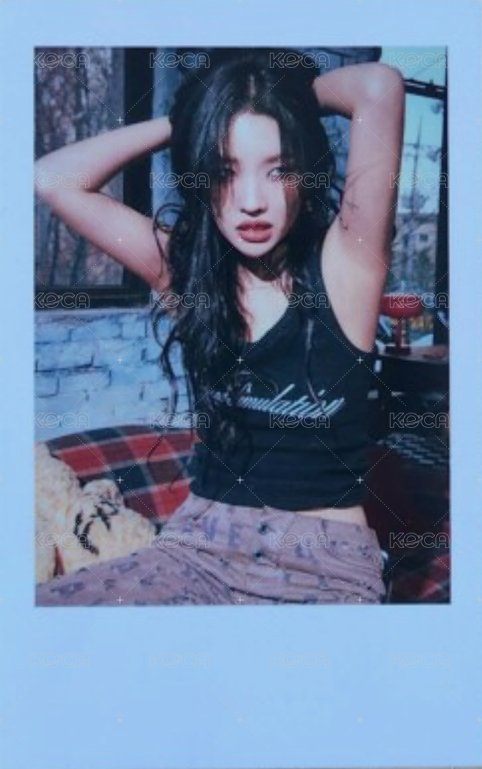 I feel 專輯卡 I feel butterfly版拍立得 正面