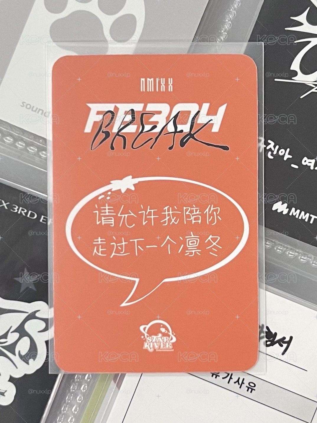 💫 NMIXX 橘子帽薛 中背