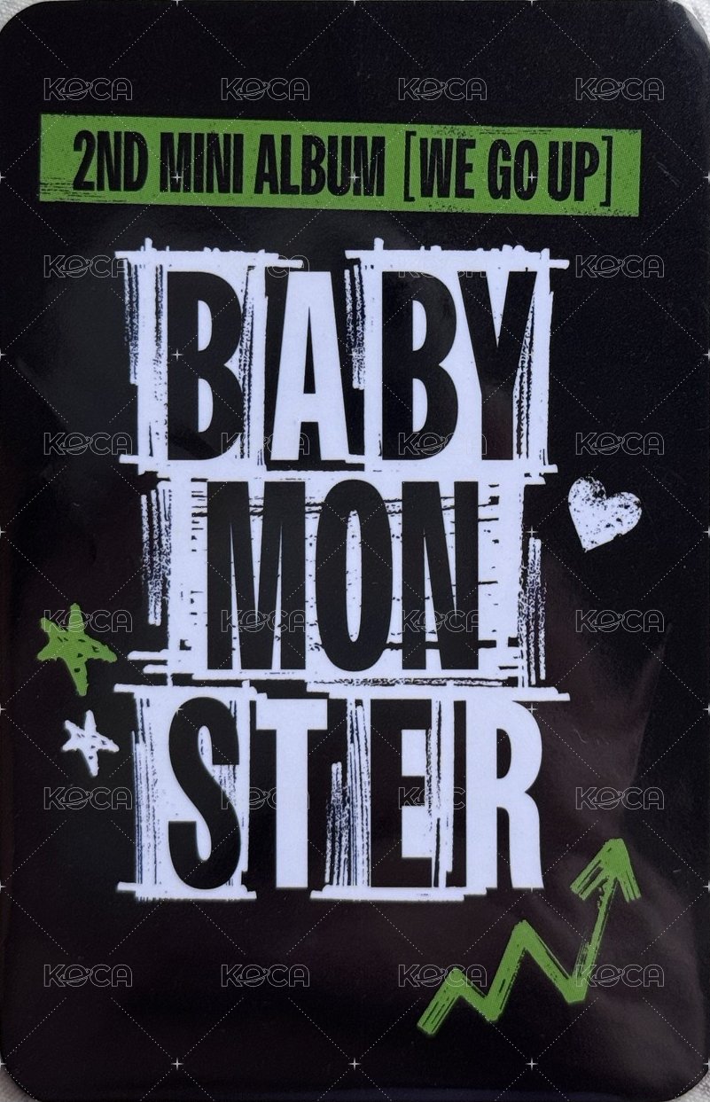 WE GO UP MUSINSA 線上 特典卡 pharita 背面