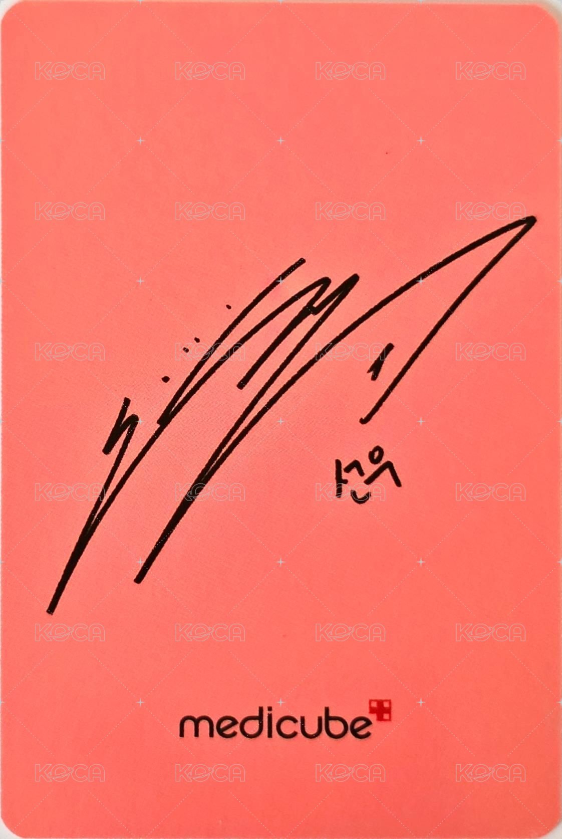 medicube japan 代言卡 3.0 背面