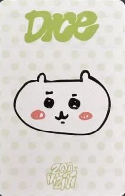 DICE am vc 3.0 簽售卡  背面