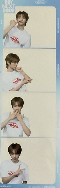 Knock On 巡迴 photoism 日安拍貼 人生四格卡 