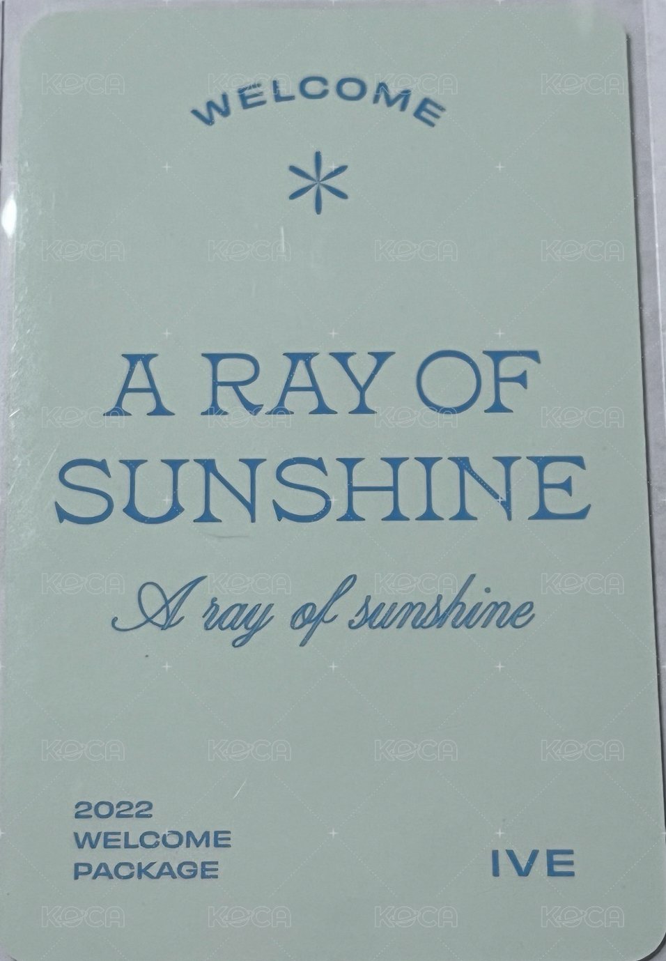 2022年曆 年曆卡 固配卡 背面