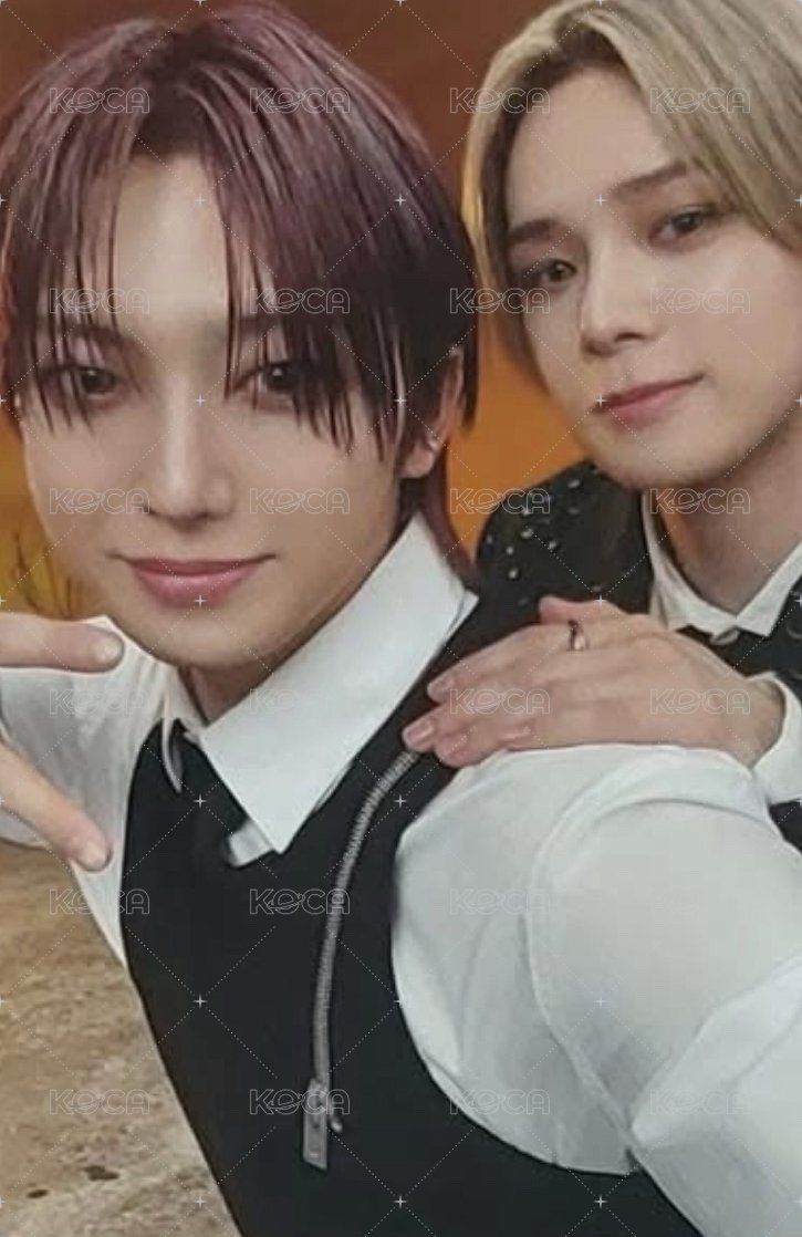 Go in Blind (月狼) 專輯卡 雙人卡 Fuma&K 正面