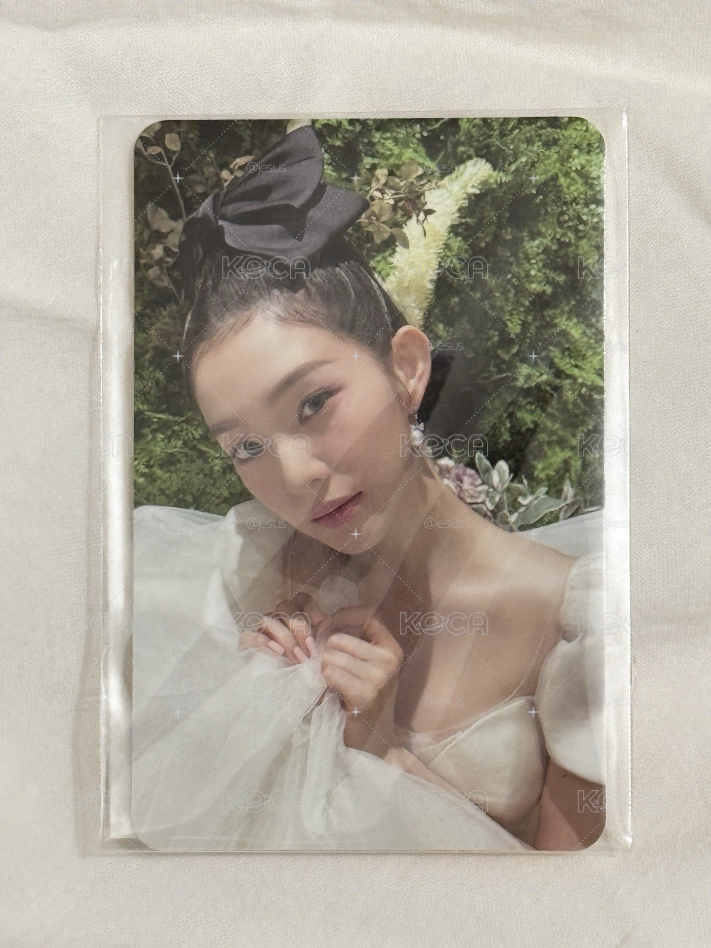 Red Velvet Irene 裴柱現 婚紗裴 專卡 小卡