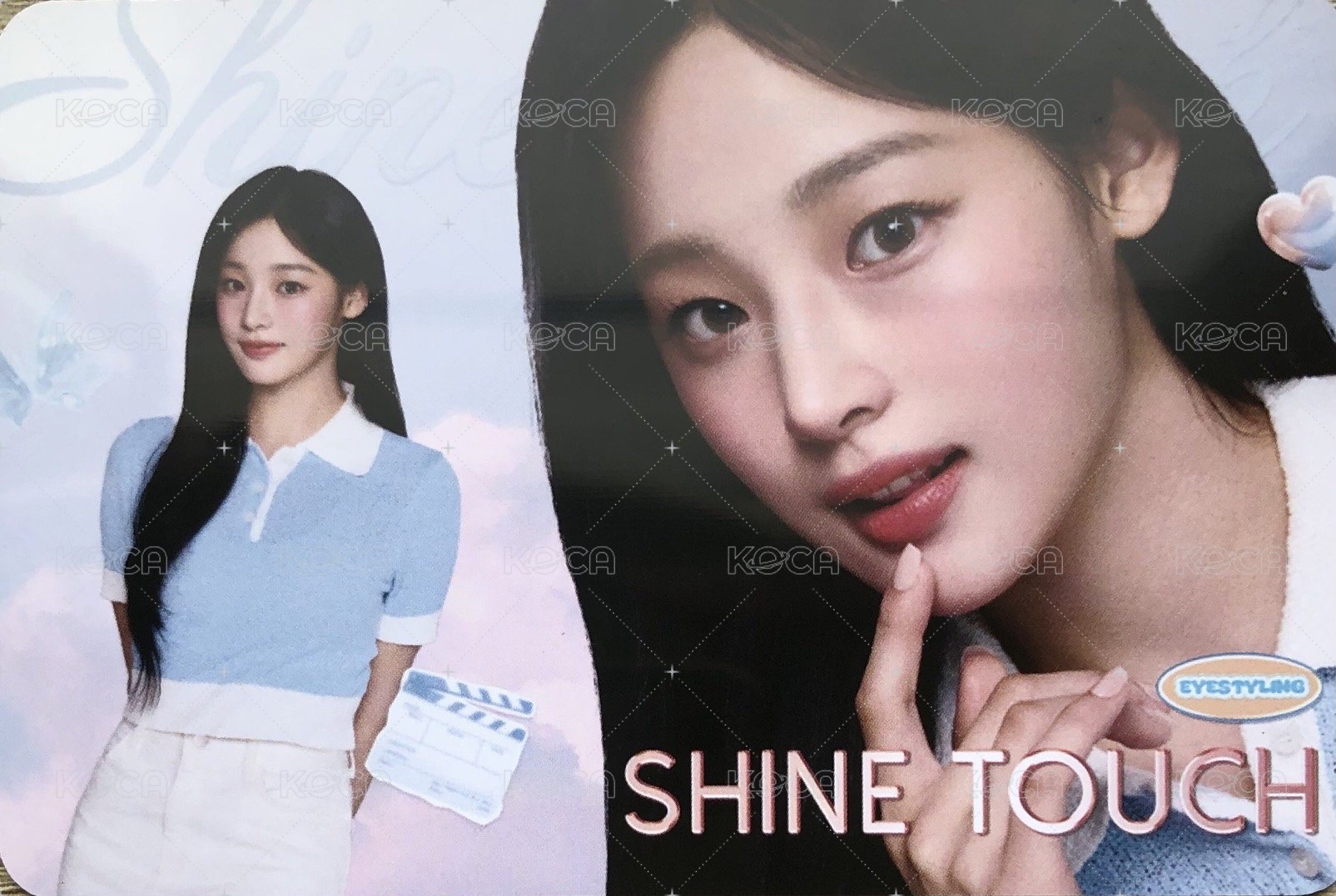 代言卡 美瞳卡5.0玟 正面