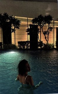 正規一 專輯卡 藍版電子專 泳池莉