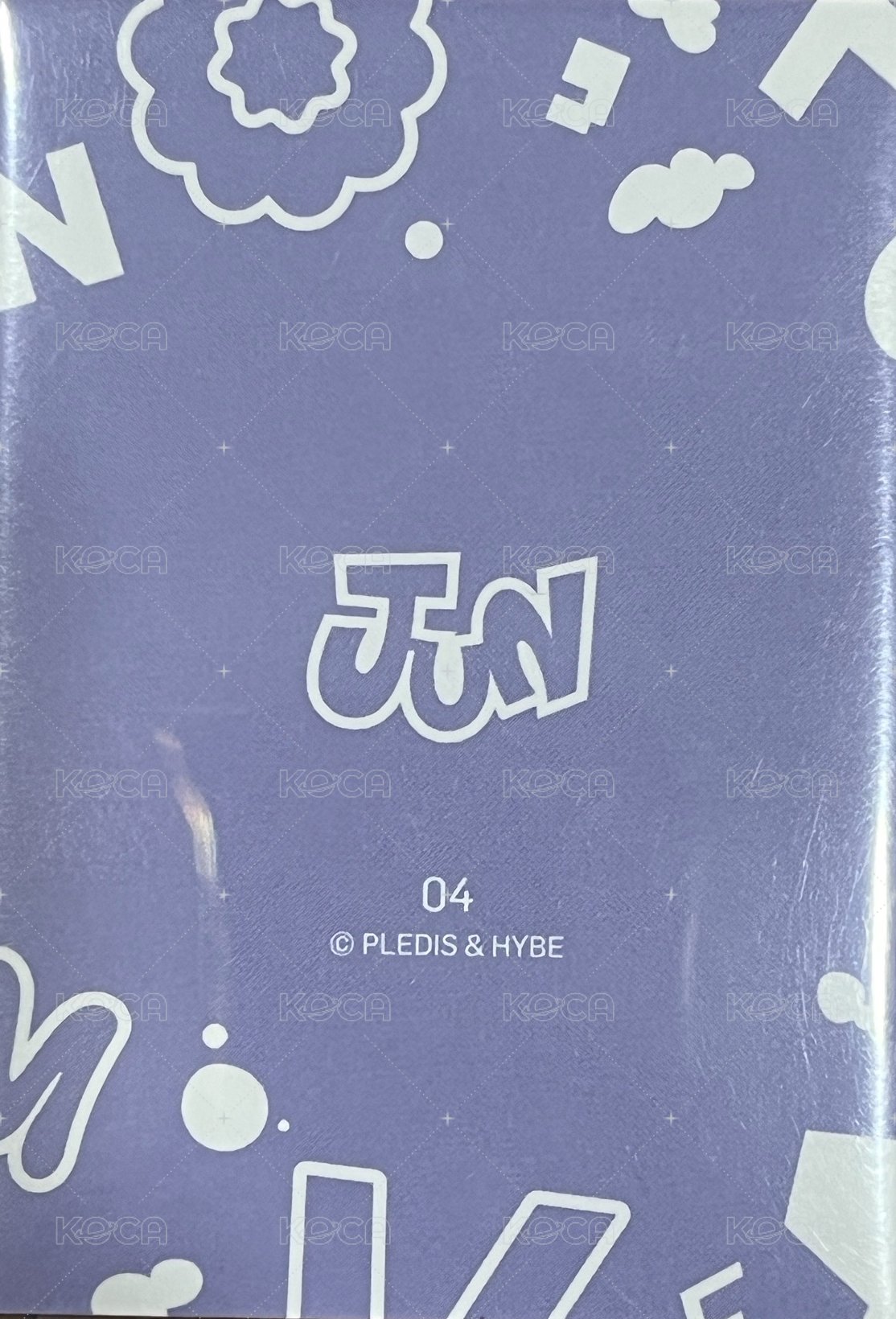 24‘HOME 日咖 隨機卡 24‘ SEVENTEEN’s HOME 卡包卡 背面