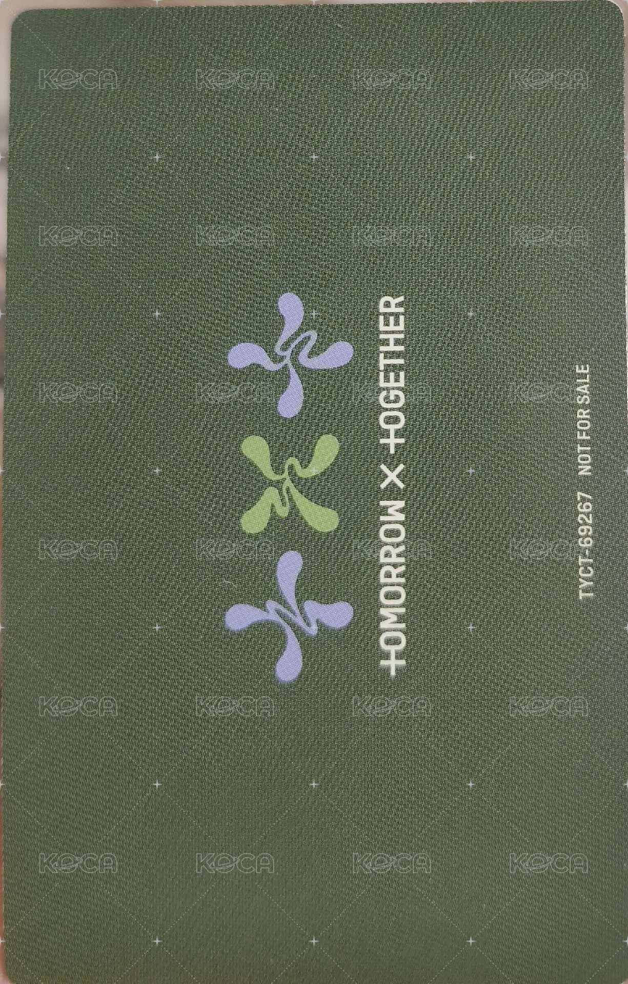 SWEET 專輯卡 通常盤 語音卡 背面