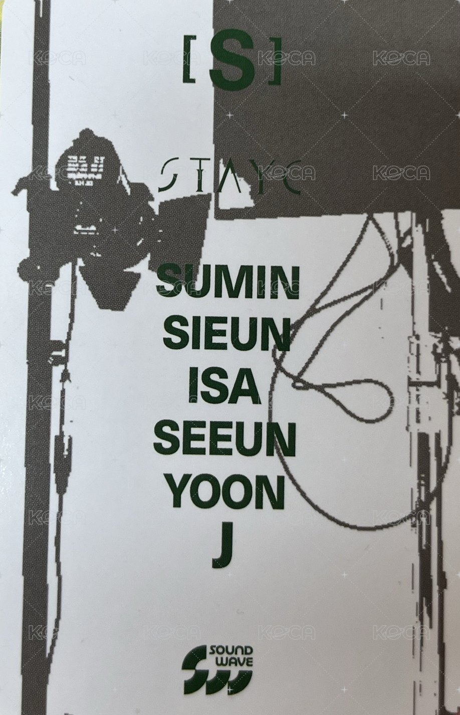 S sw 4.0線上 簽售卡 比耶莎 背面