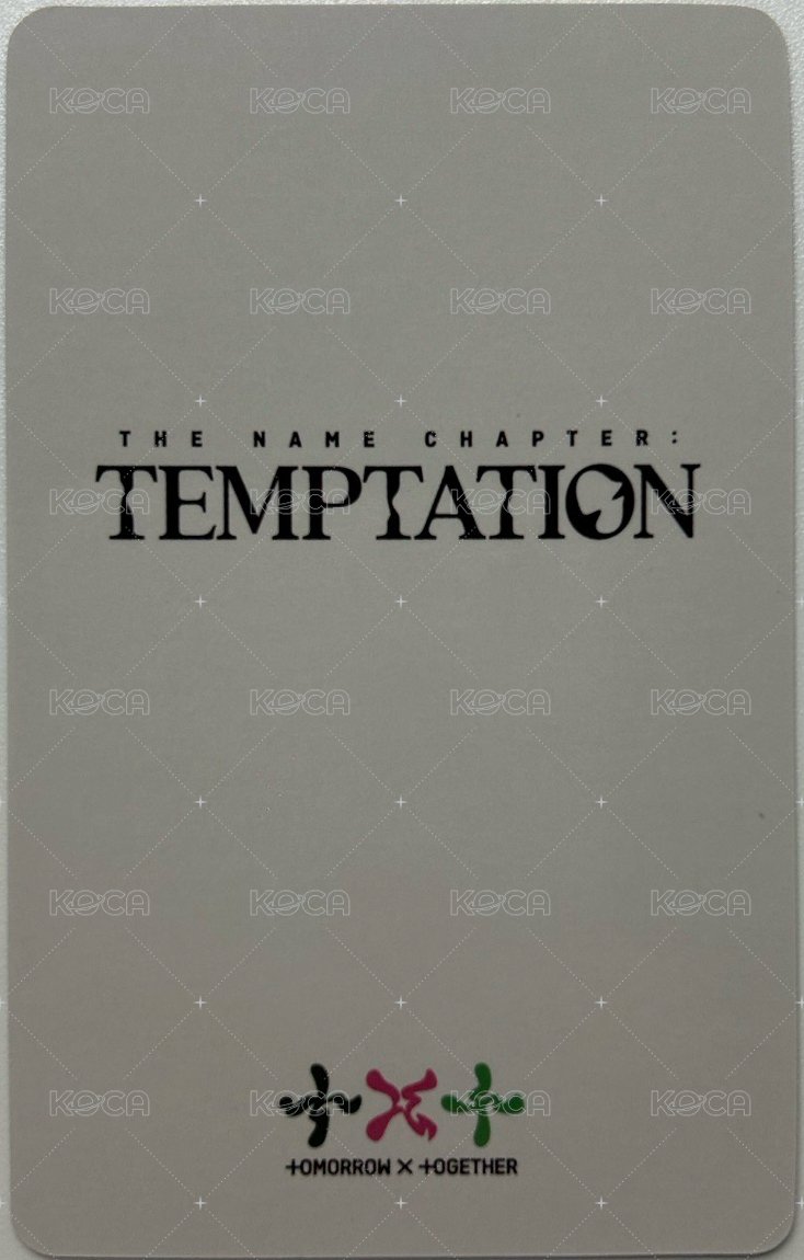 迷五 日咖 幸運卡  背面