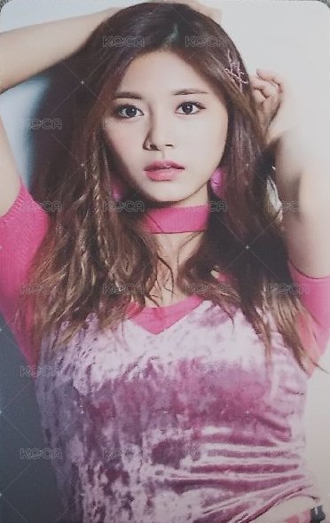 #TWICE 專輯卡 復刻版 子瑜 正面