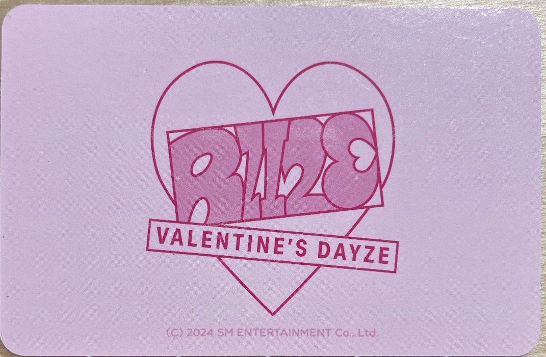 情人節 隨機卡 20230904 ～ ing 背面