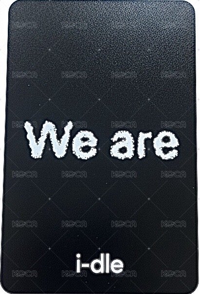 We are k4 4.0 線下 幸運卡 眼鏡ver 背面