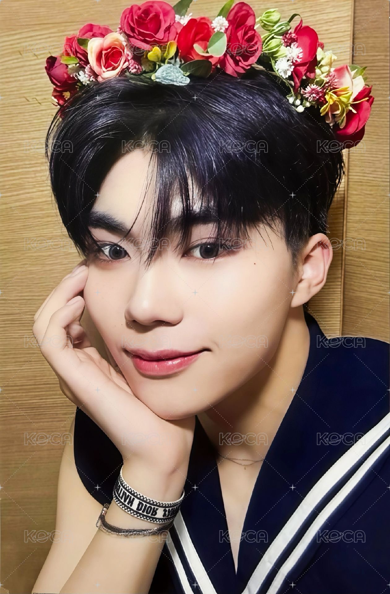 迷三 ms 特典卡 花環 ver. 正面