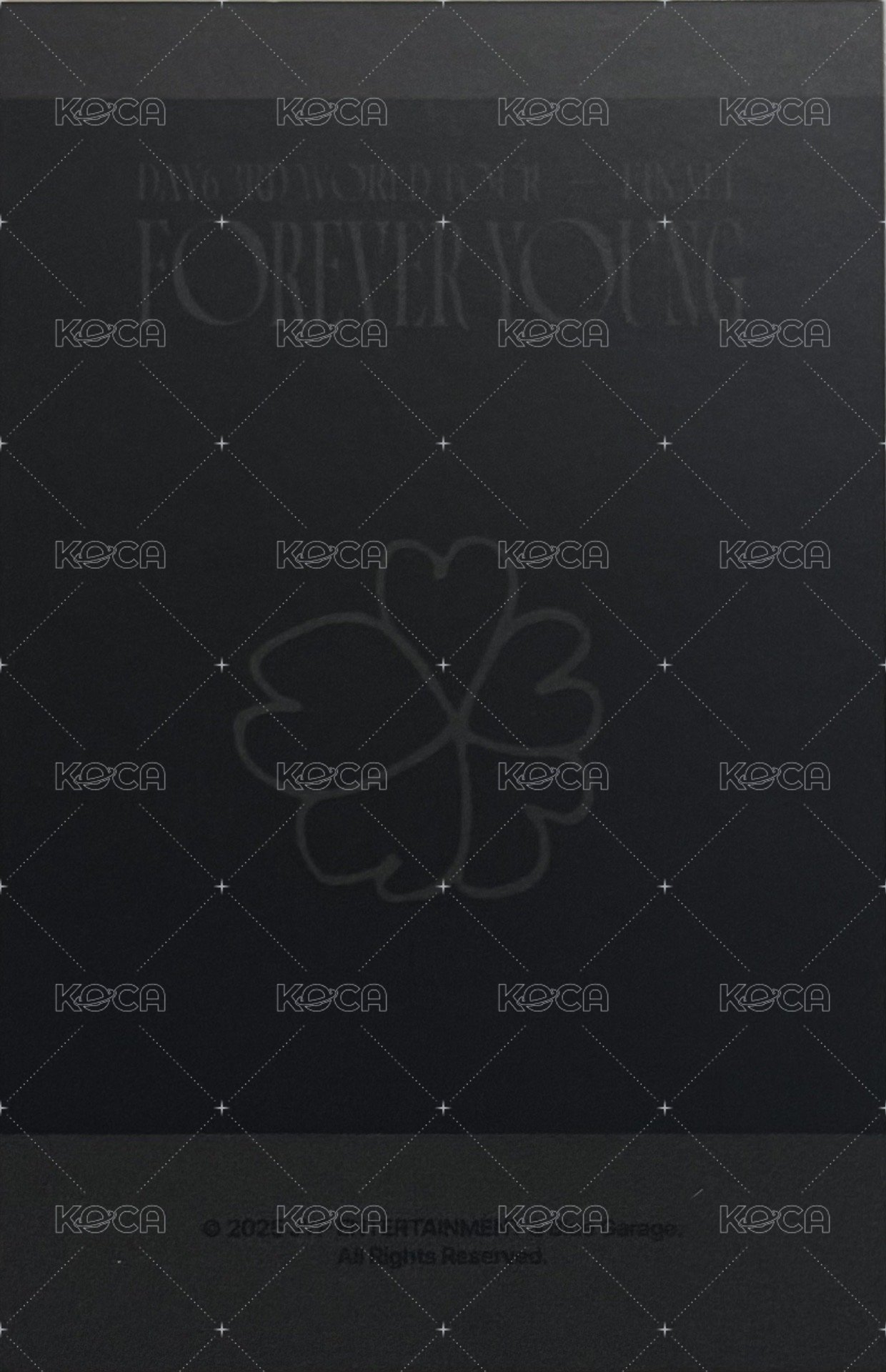 3rd世巡安可場 線下 滿額卡  背面