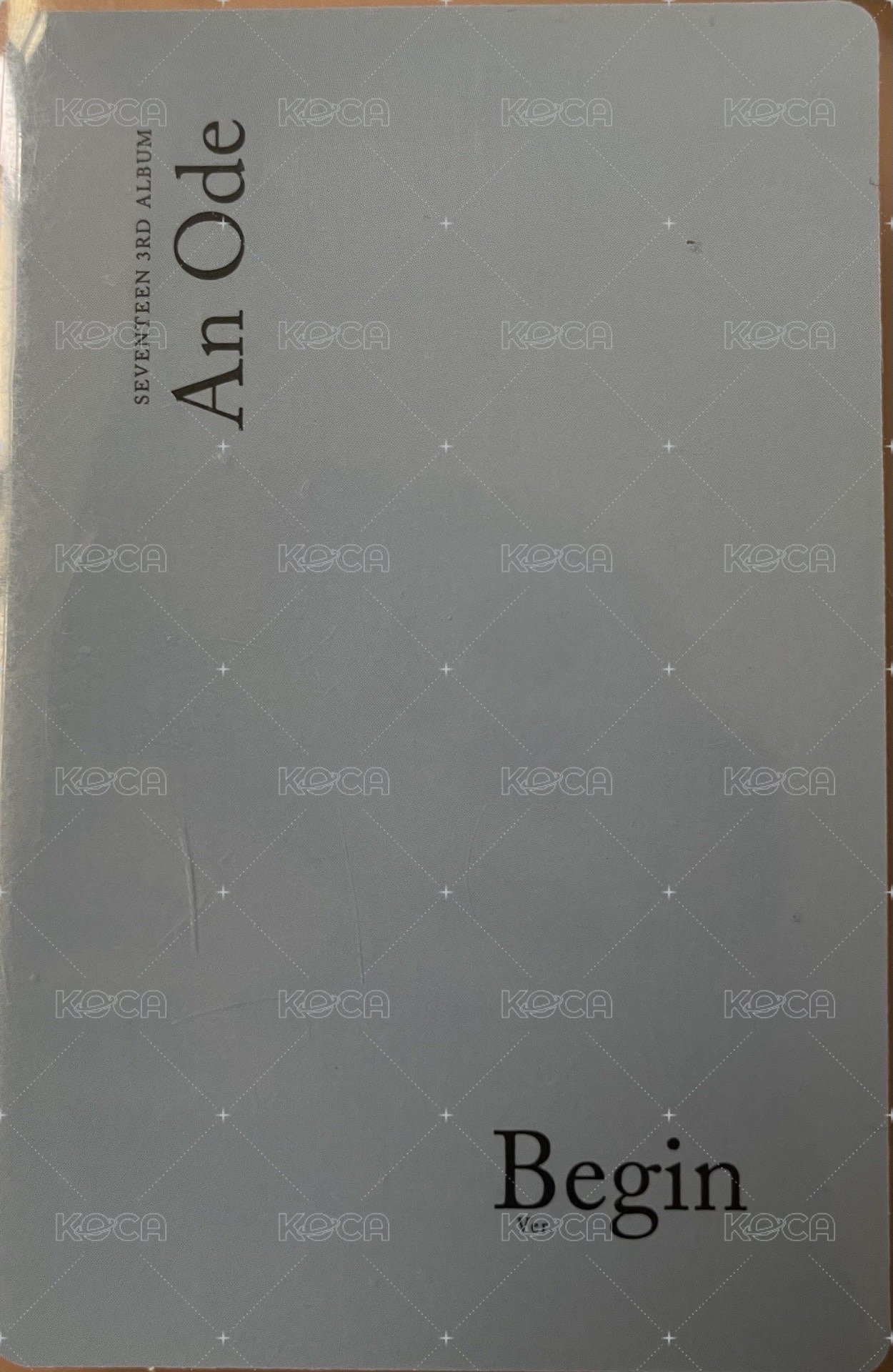 正三 專輯卡 正三 專輯卡 正規三|BEGIN ver 背面