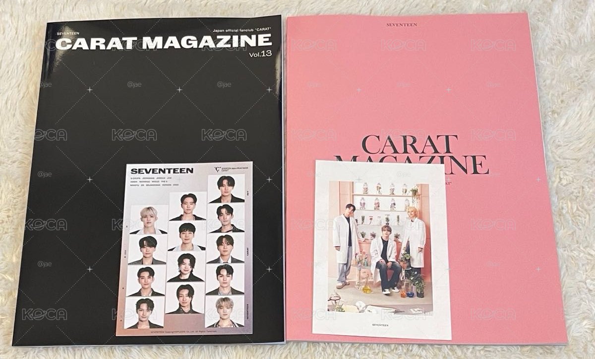 Seventeen 日本FC會刊13、14、15期