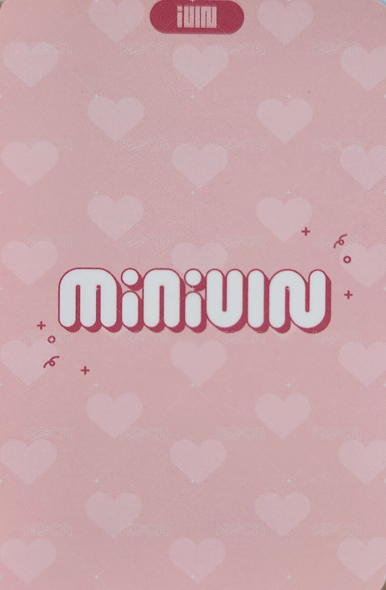 MINIDLE娃娃1.0週邊 周邊卡 水手服妮 背面