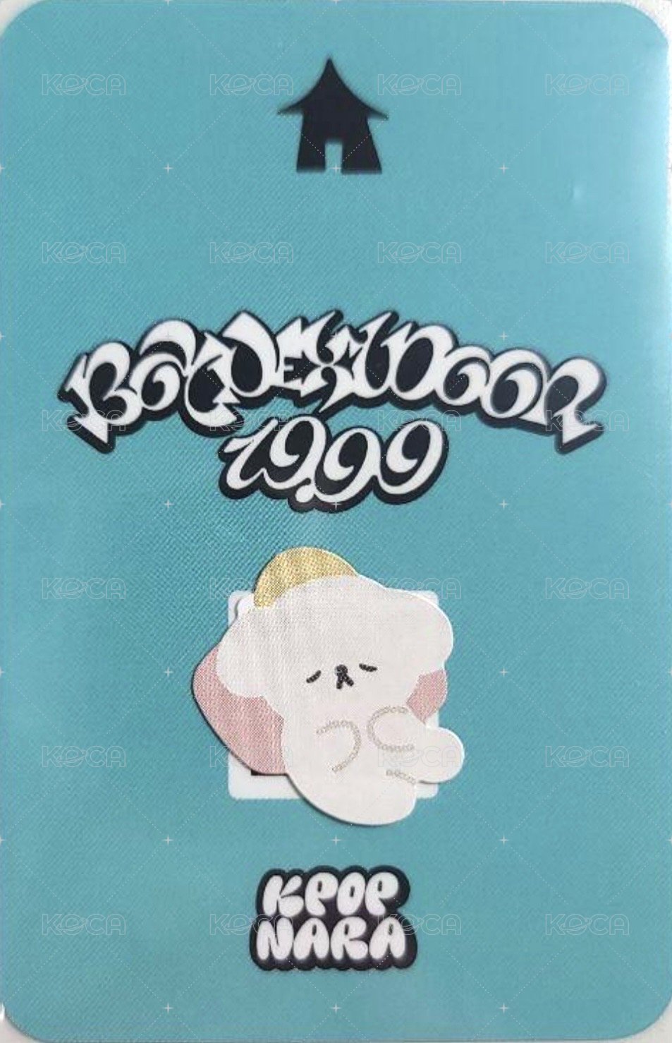 19.99 Kpop Nara 特典卡  背面