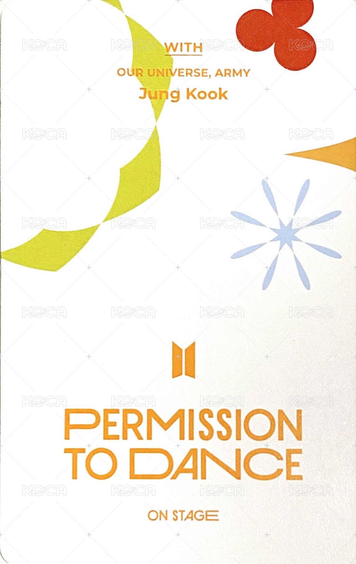 PTDOS 演唱會 DVD / CD 卡 LA場數位版 固卡 背面