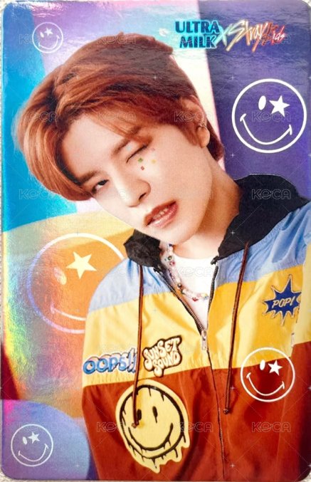 Ultra Milk 代言卡 特別版閃卡 正面
