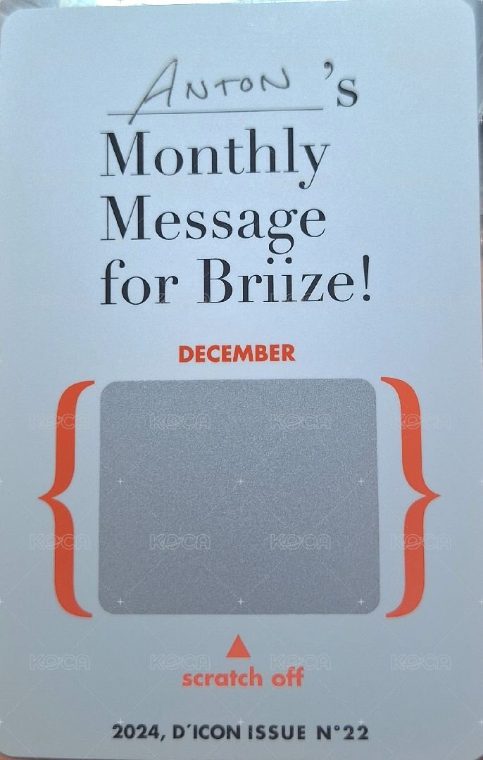 D社寫真 雜誌卡 刮刮卡 背面