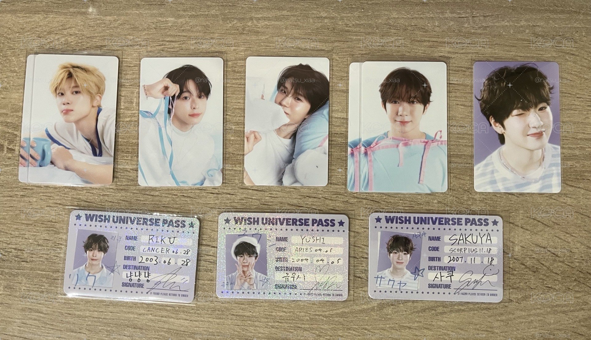 NCT WISH 2025年曆周邊