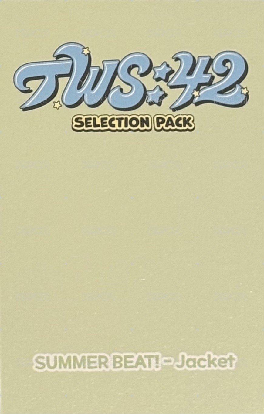 TWS:42 Selection Pack 周邊卡  背面